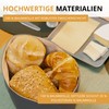 Westmark Brottasche Oval – Stoff-Brotkorb für Brot, Brötchen, Gebäck &