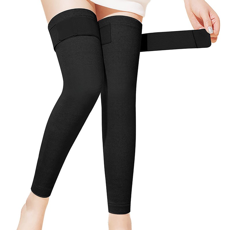 Self Heating Leg Warmers with Non Slip Straps Unisex Winter