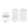 Disposable Paper/Plastic Cup Dispenser Holder Adjustable 40-50Pcs Cups Container with
