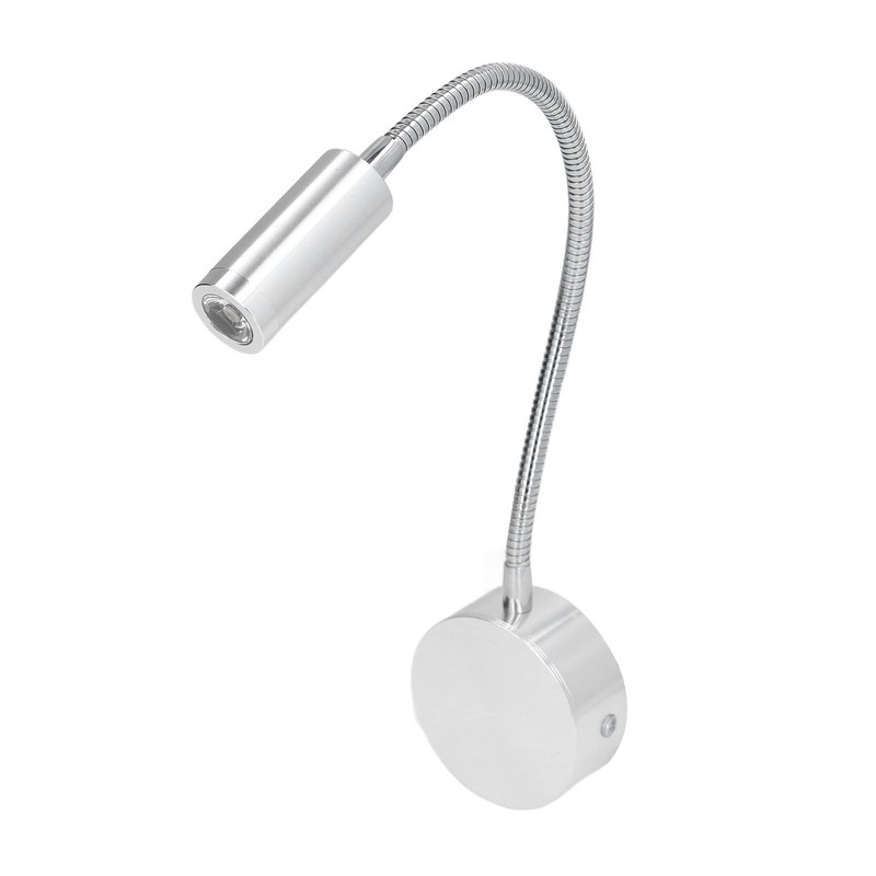 LED Spotlight 3W 4000K Work Reading Wall Light Aluminum with