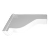 Weatherables Pergola Finial Cap – White Vinyl Pergola End Cap