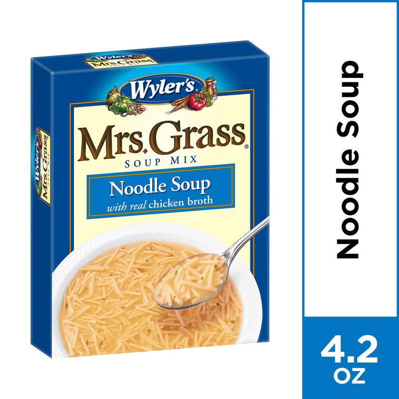 Mrs. Grass Soup Mix, Noodle, 4.2 Ounce (Pack of 12)