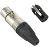 Neutrik Neutrik Audio Connector 3 Pin Female Silver NC3FXX Pack