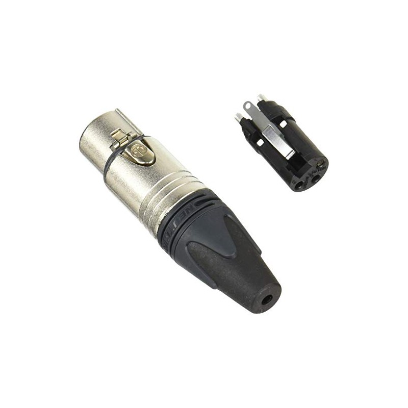 Neutrik Neutrik Audio Connector 3 Pin Female Silver NC3FXX Pack