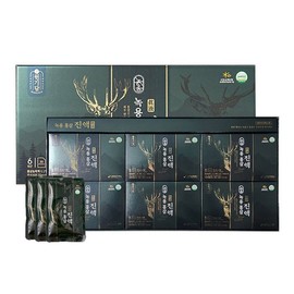 Go瑞人参 고려인삼 녹용 홍삼 진액 70ml 30포 Koreansiberhub Ginseng Honey Concentrated Red Ginseng 70ml 30 Packs