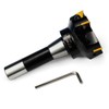YUFUTOL Indexable End Mill with 5 Pcs TPCN32PDTR TPG32 Carbide