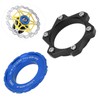 MEIJUN Centerlock to 6 Bolt Fitting Adapter Lockring Aluminium Alloy