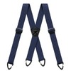 Men's Work Suspenders – 1.5-Inch Adjustable Elastic X-Back Straps with