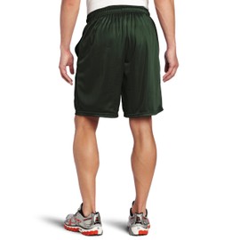 Russell Athletic Men's Mesh Pocket Shorts, Dark Green, XL
