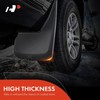 A-Premium Set of 4PCS Mud Flaps Splash Guards Mudguards Mudflaps