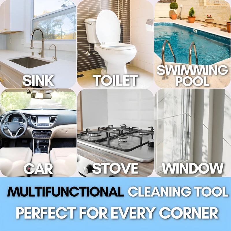 Crevice Cleaning Brush – Multifunctional Cleaning Tool For Bathroom, Shower