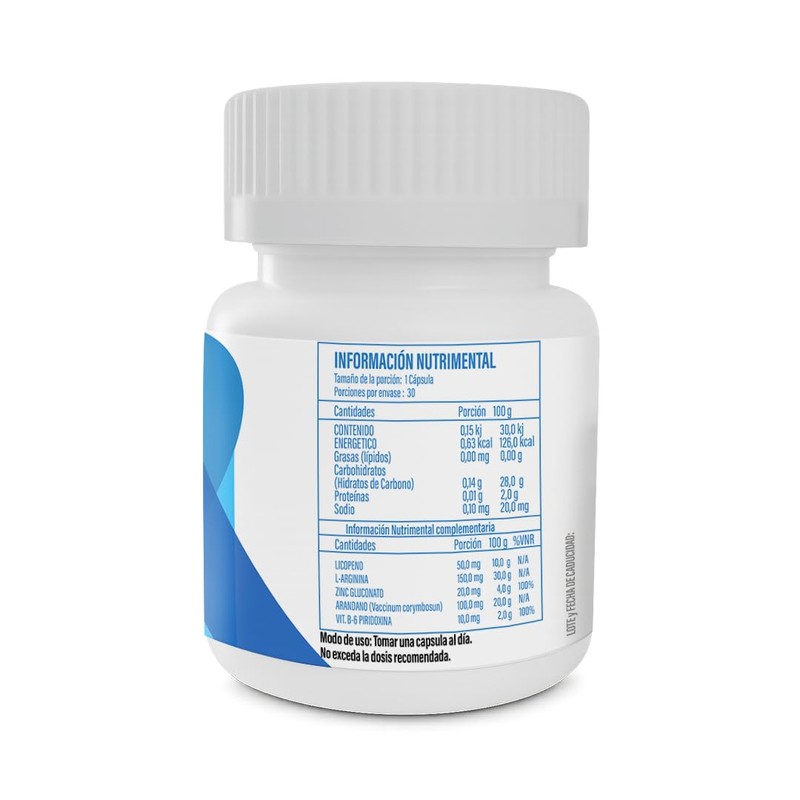 Licoban, LICOPENO 30 Caps de 500 mg