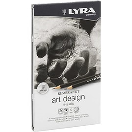 Lyra Rembrandt Art Design Sketch Pencils - Set of 12 Assorted Drawing Pencils for Artists and Students of all Ages - Versatile Art Sketching Pencils for Drawing Sketching Designing and More