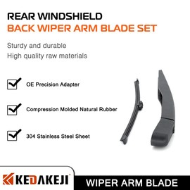 Rear Windshield Wiper Arm Compatible with Ford Escape 2013-2018 Vehicles, Back Windshield Wiper Set Replacement OEM BB5Z17526-C