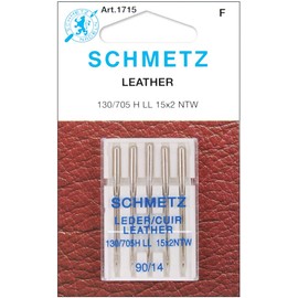 Schmetz Leather Machine Needles-Size 14/90 5/Pkg