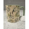 10 Strawberry Street PEACOCK Floral Mint Green Handle 10 Strawberry