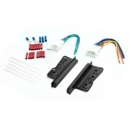 Scosche ICTA3BN Double DIN Radio Install Dash Kit and Harness Compatible with Select 2000-2017 Scion, Subaru and Toyota Vehicles - Complete Basic Car Stereo Installation Kit - Does Not Retain SWC