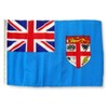 JumpingLight 12x18 12"x18" Fiji Sleeve Flag Boat Car Garden -