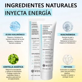 Weud Skincare Potente Hidrata Reafirm Repara Piel Seca Kit                                                                                            