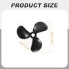 sourcing map RC Boat Propeller, 3 Blades Propellers 4mm Hole