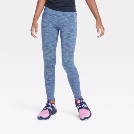 All in Motion Girls Cozy Pocket Leggings - All in Motion Dark Blue Size XS 4/5