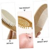 FRCOLOR 4pcs Boy Girl Hair Brush Comb Set Wooden Bathing