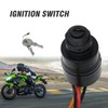 Aynaxcol Boat Ignition Switch with 2 Keys 87-88107A5 Boat Push