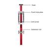 Cabinet Hardware Jig 64mm 96mm 128mm 192mm Laser Engraved Portable
