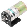 DC Worm Gear Motor Micro Brushed Self Locking Aluminum Alloy