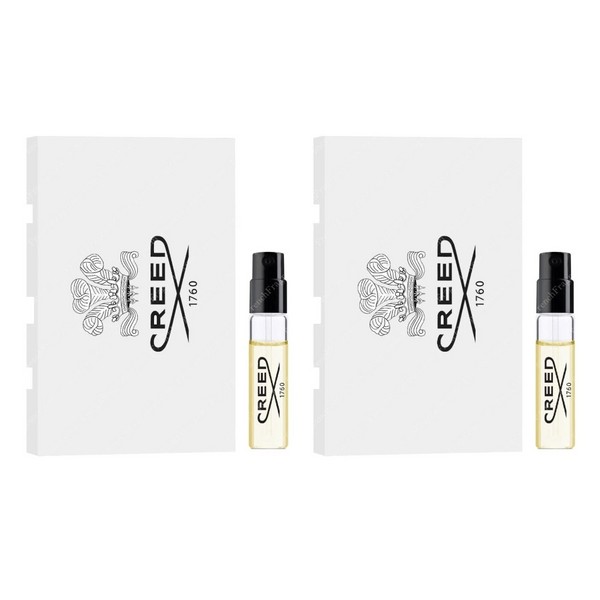 2 Vial CREED PURE WHITE COLOGNE for Unisex 0.08 oz