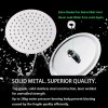 Unbranded 8" Stainless Steel Round Rainfall Shower Head for Hotel