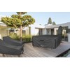 ULTCOVER 600D Tough Canvas Rectangular Patio Furniture Cover - Waterproof