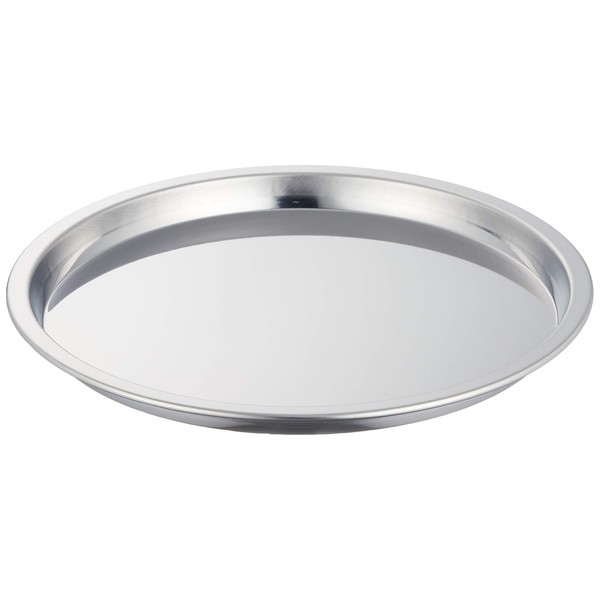 Nippon Metal Works WPZ09008 Pizza Pan, 8 Inches, 18-0 Stainless Steel, Japan