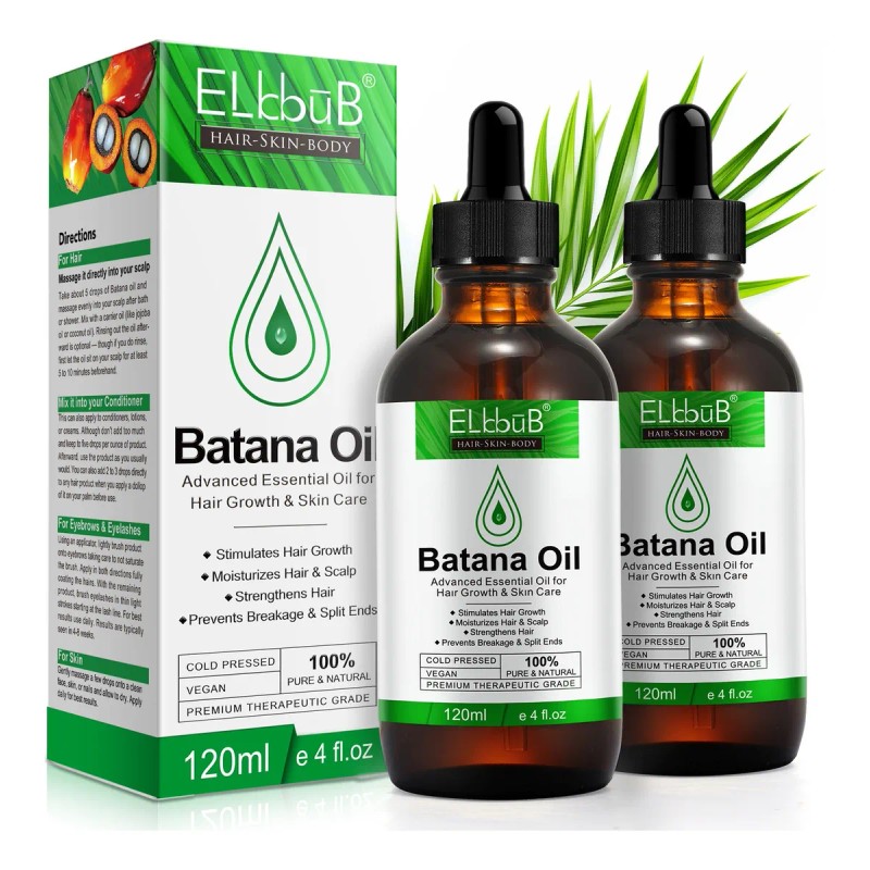 🌱✨ 2-PC Batana Oil Combo for Hair Growth & Hydration