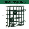 JCs Wildlife Single Suet Cage with Washers and Screws