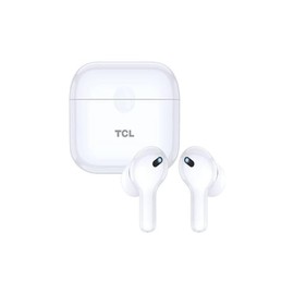 TCL Moveaudio S108 Wireless Earphones Noise Cancelling with ENC Technology, Bluetooth 5.0, IP54, Touch Control, Pearl White