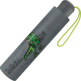 Scout Kinder-Taschenschirm mit reflektierenden Streifen T-Rex Dinosaurier