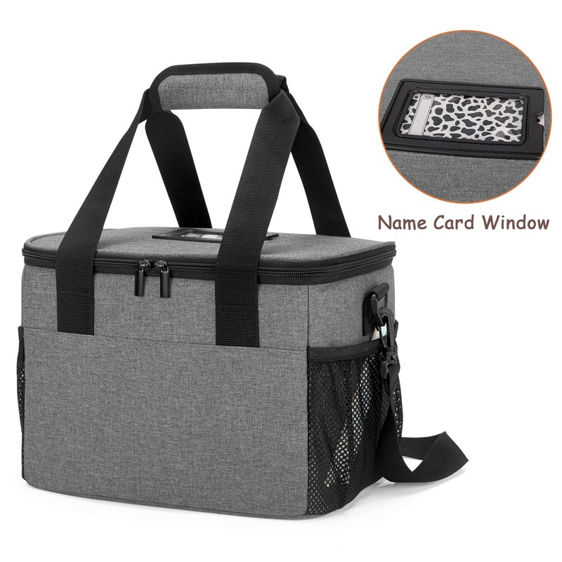 Trunab Reusable Drink Carrier for Delivery 6 Cups Insulated Drink