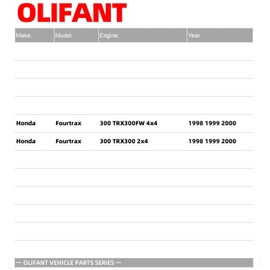 CDI Igniter Box For Honda Fourtrax 300 TRX300FW 4x4 1998-2000/Honda Fourtrax TRX300 2x4 1998-2000 30410-HM5-A11 30410-HM5-A10 30400-HM5-506 30410-HM5-S01