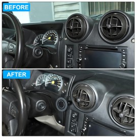 Lcojicep Car Phone Holder Compatible with Hummer H2 2003-2007 Car Phone Mount Accessories, for All Mobile Phones (Style E)