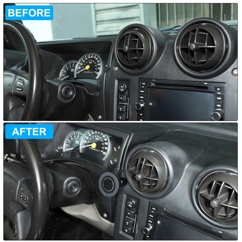 Lcojicep Car Phone Holder Compatible with Hummer H2 2003-2007 Car