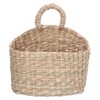 Hanging Basket Seagrass Woven Wall Hanging Storage Basket Organizer for