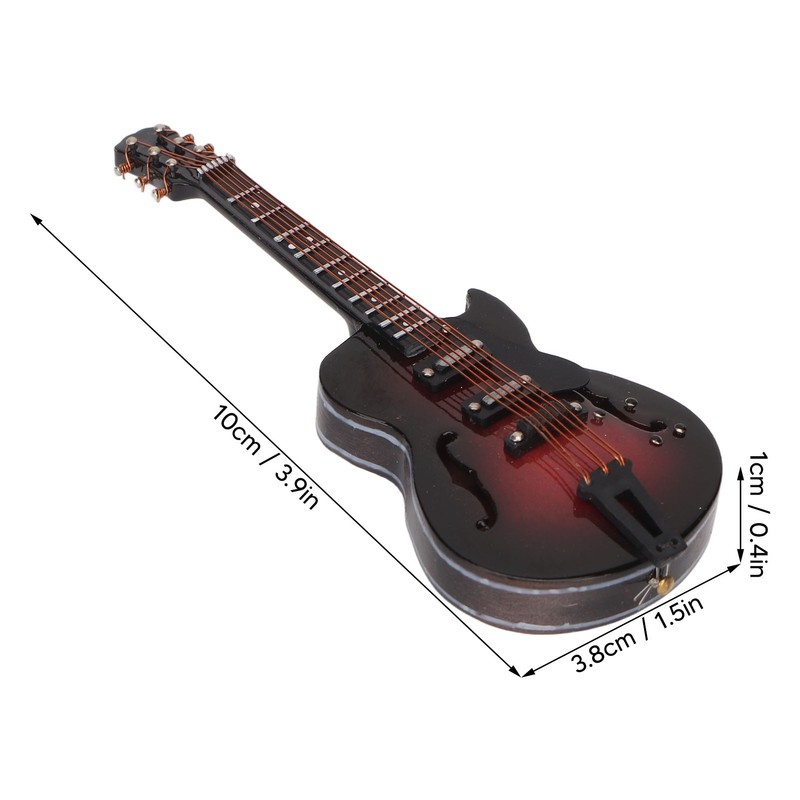 Musical Instrument Lapel Pins Vivid Guitar Appearance Women's Brooch Pin