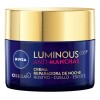 Nivea Luminous Crema Facial de Noche con Ácido Hialurónico, Todo