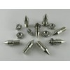 MG-M Insulator Speaker Spikes Silver Stainless E Set of 8