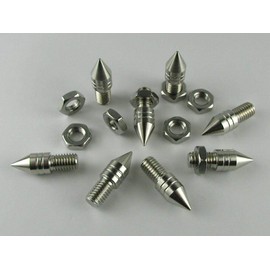 MG-M Insulator Speaker Spikes Silver Stainless E Set of 8