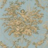 Norwall CH28309 Fabric Toile Wallpaper