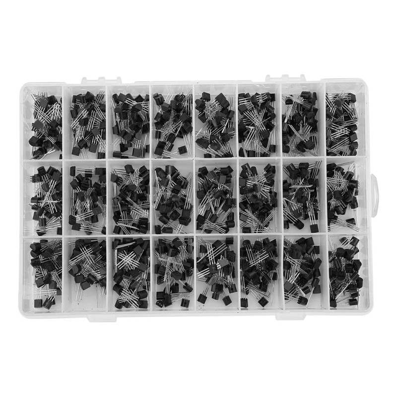 generic Transistor Npn Pnp A 92 2n2222a-bc558 840 Piezas Bricolaje