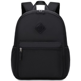 abshoo Kindergarten Backpack for Girls Preschool Backpacks School Bookbag for Kids 4-8(Black)