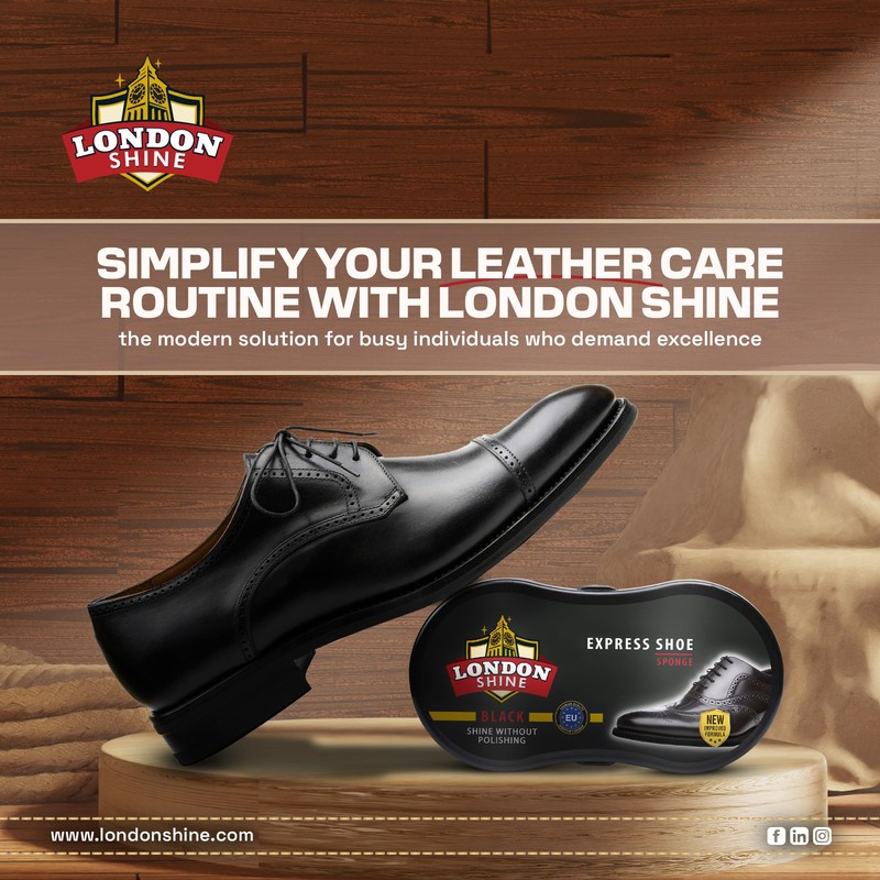 Shoe Shine Sponge, Instant Shine Sponge for Black Leather Shoes